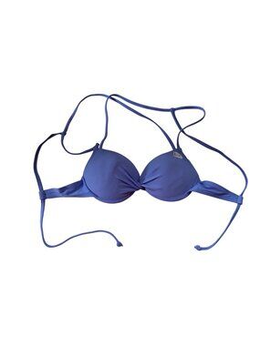 California Waves Bikini Top XS Adjustable Lavender Push-Up Padded Swimwear